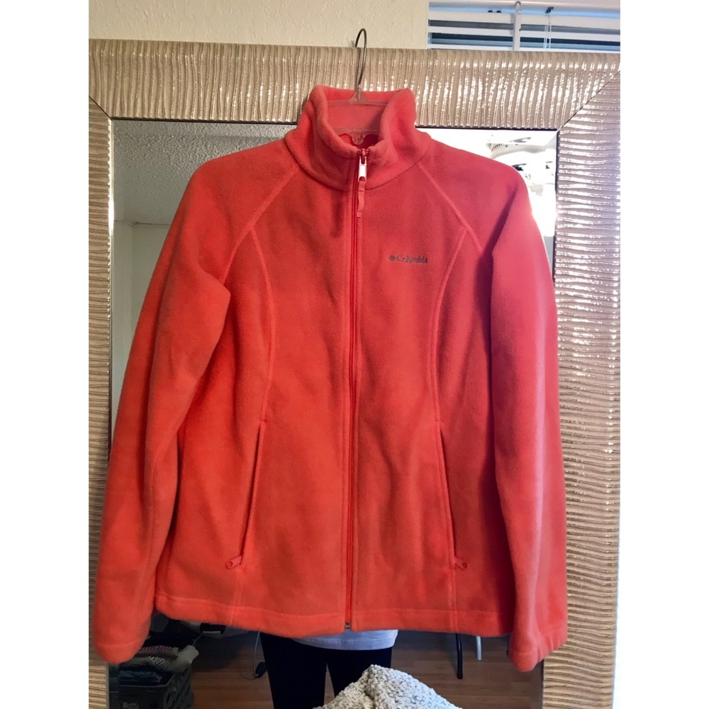 Peach Columbia Fleece Jacket 🍑